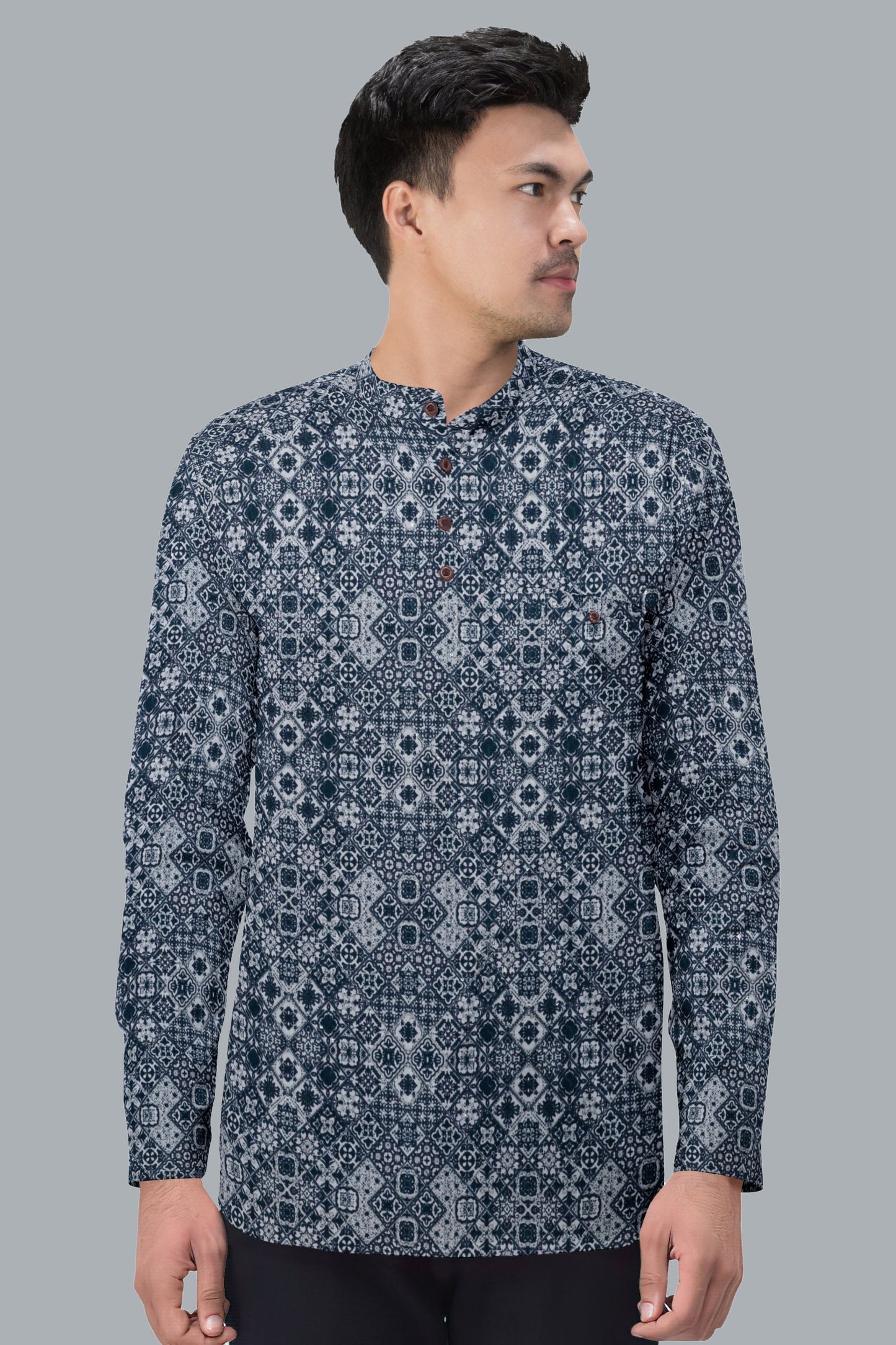 Regal Navy Mosaic
