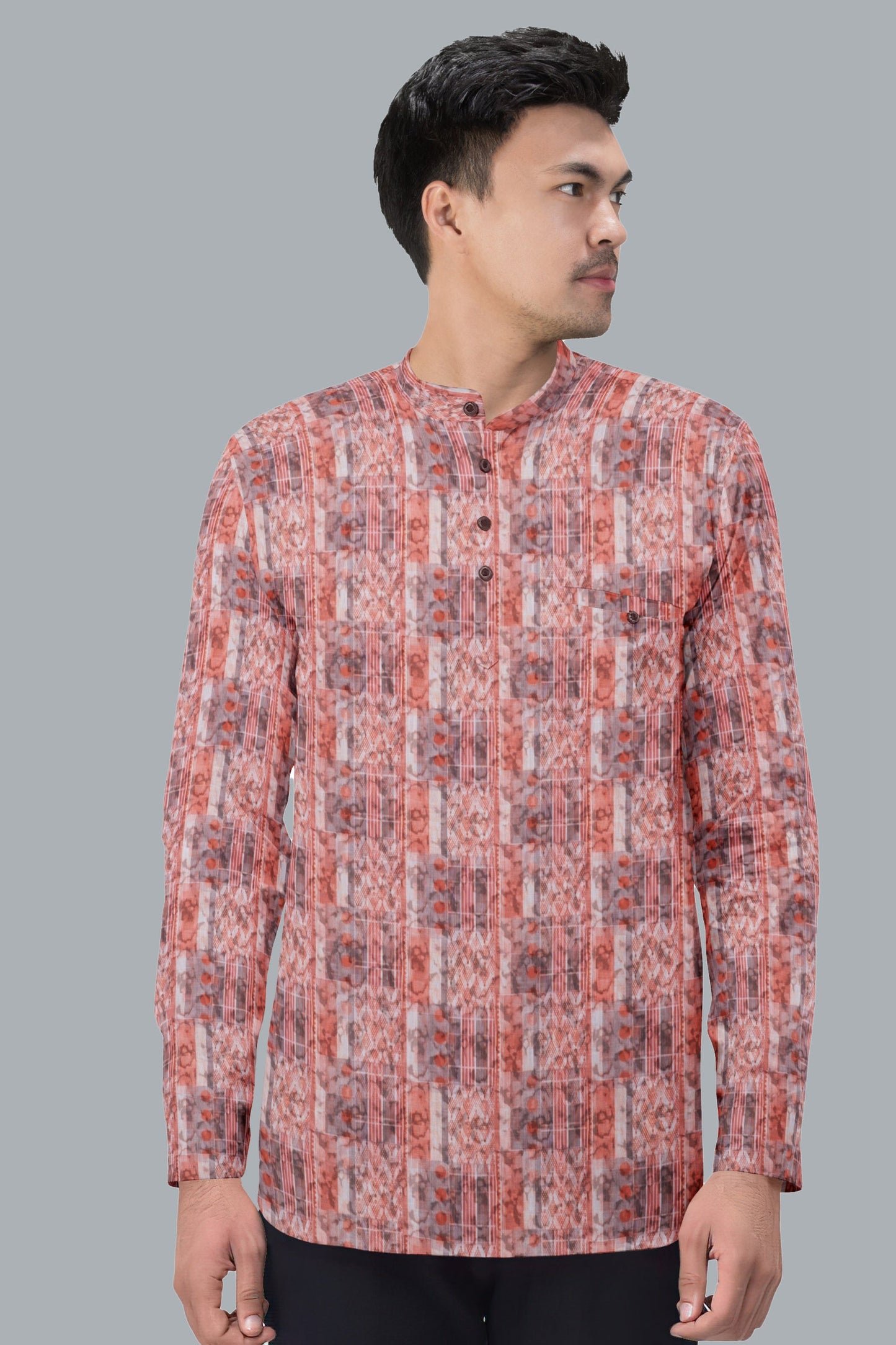 Elegant Ember Heritage Fabric