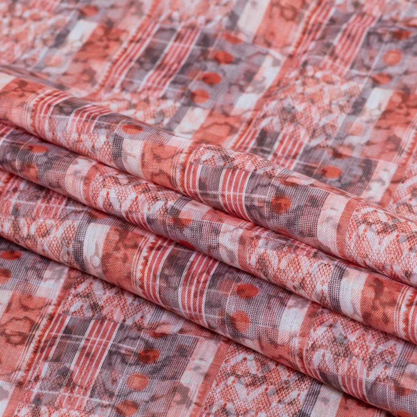 Elegant Ember Heritage Fabric