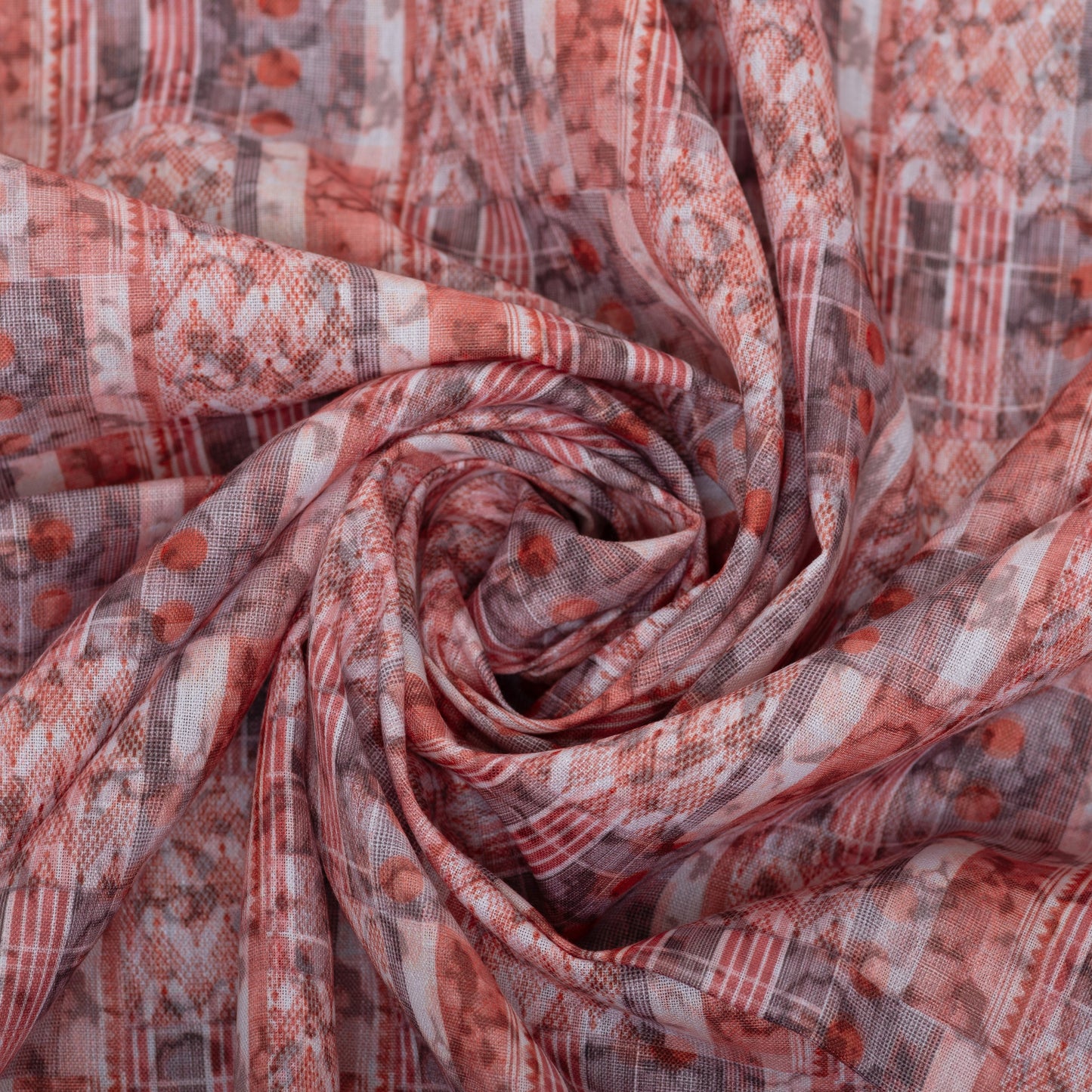 Elegant Ember Heritage Fabric
